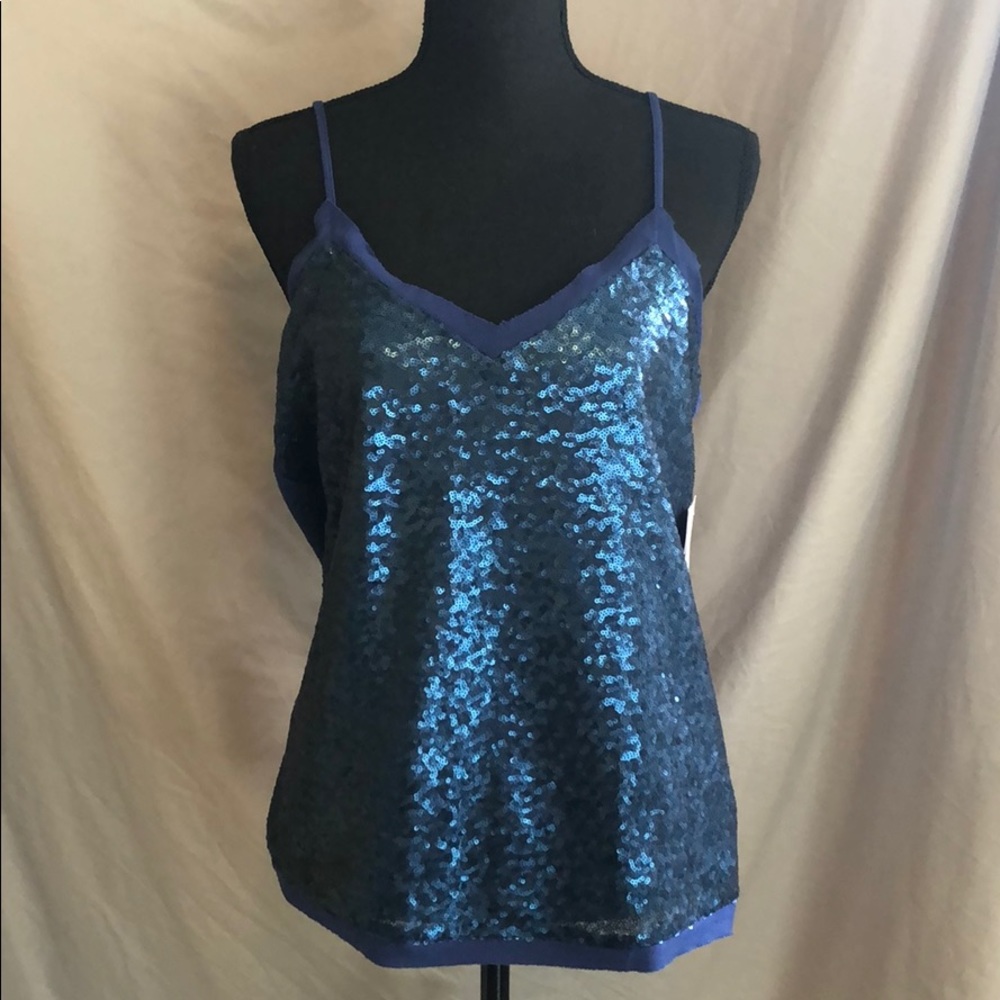 JustFab sequined top